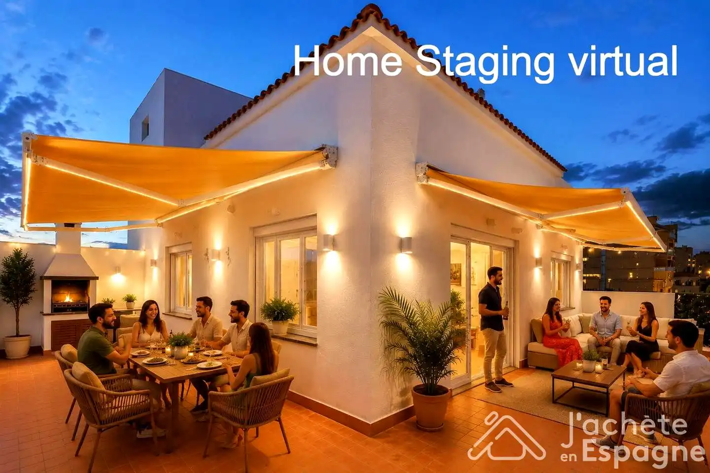 Sala de estar de Ático en venta en Vinaròs con Calefacción, Terraza y Amueblado