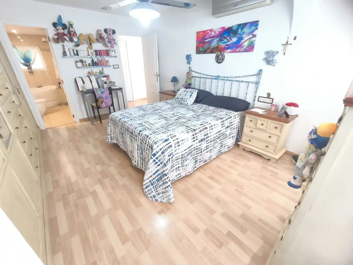 Schlafzimmer von Wohnung zum Verkauf in Alcoy / Alcoi mit Klimaanlage und Abstellraum