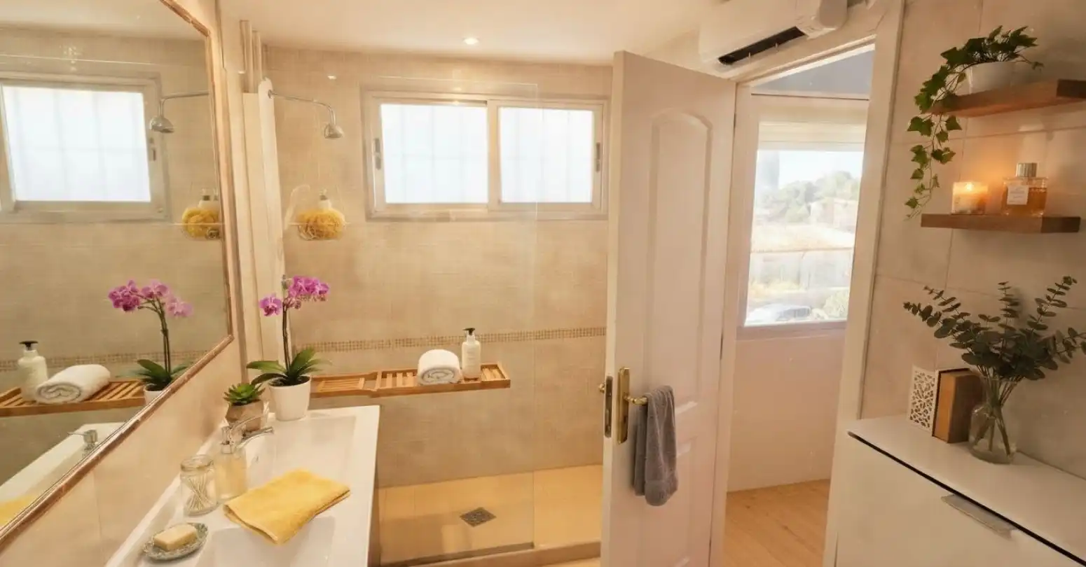 Baño de Casa o chalet en venta en  Palma de Mallorca con Aire acondicionado, Calefacción y Terraza