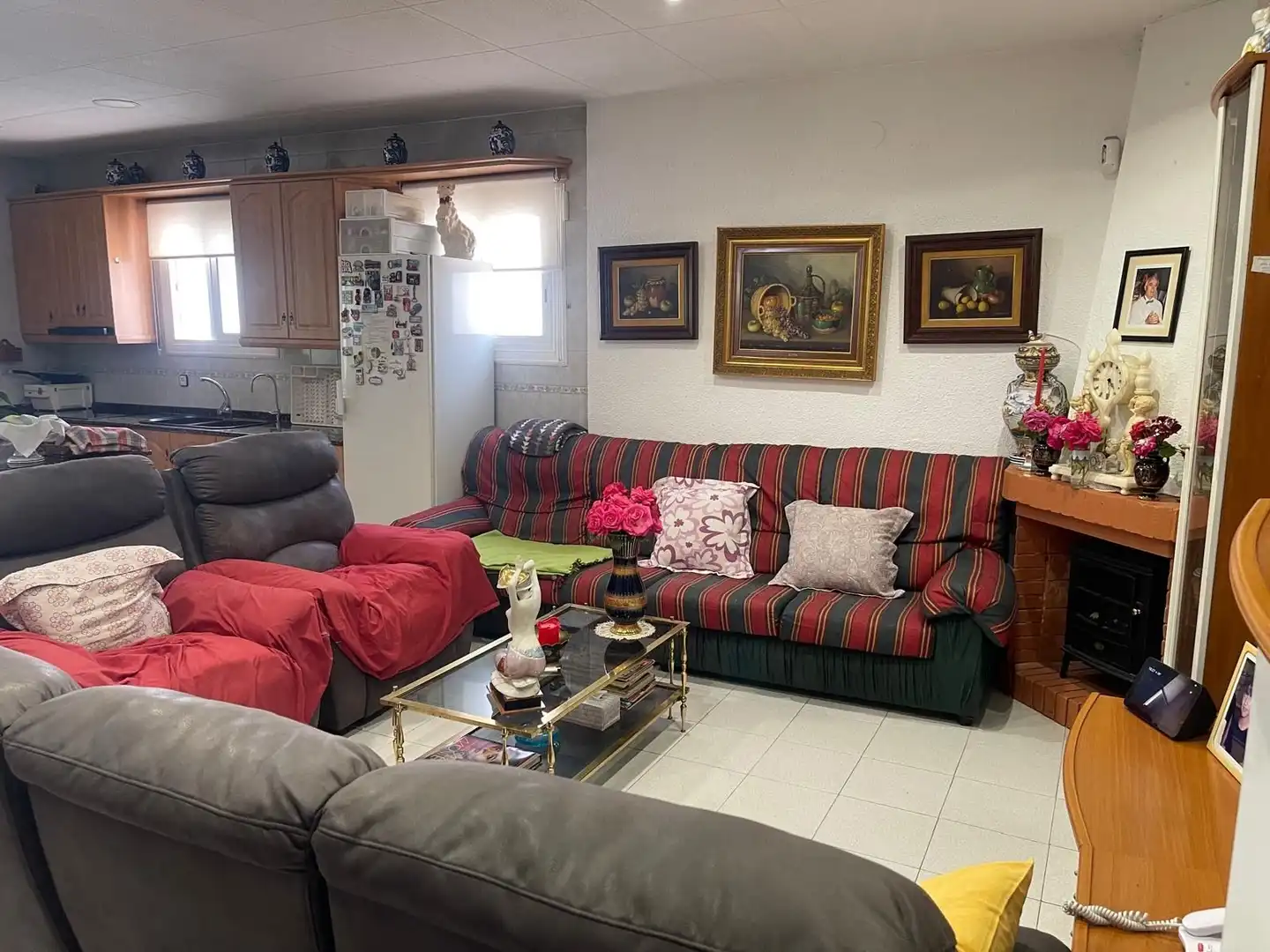 Sala de estar de Casa o chalet en venta en Esparreguera con Calefacción, Jardín privado y Trastero