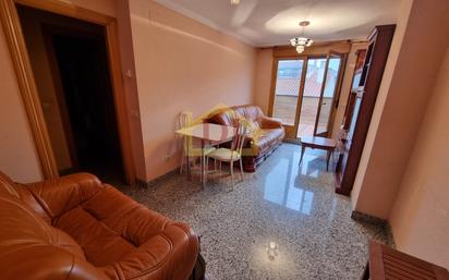 Living room of Attic for sale in Salamanca Capital  with Heating, Terrace and Furnished