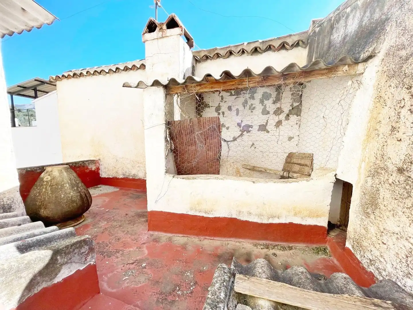 Vista exterior de Casa o chalet en venta en Periana con Terraza, Trastero y Amueblado