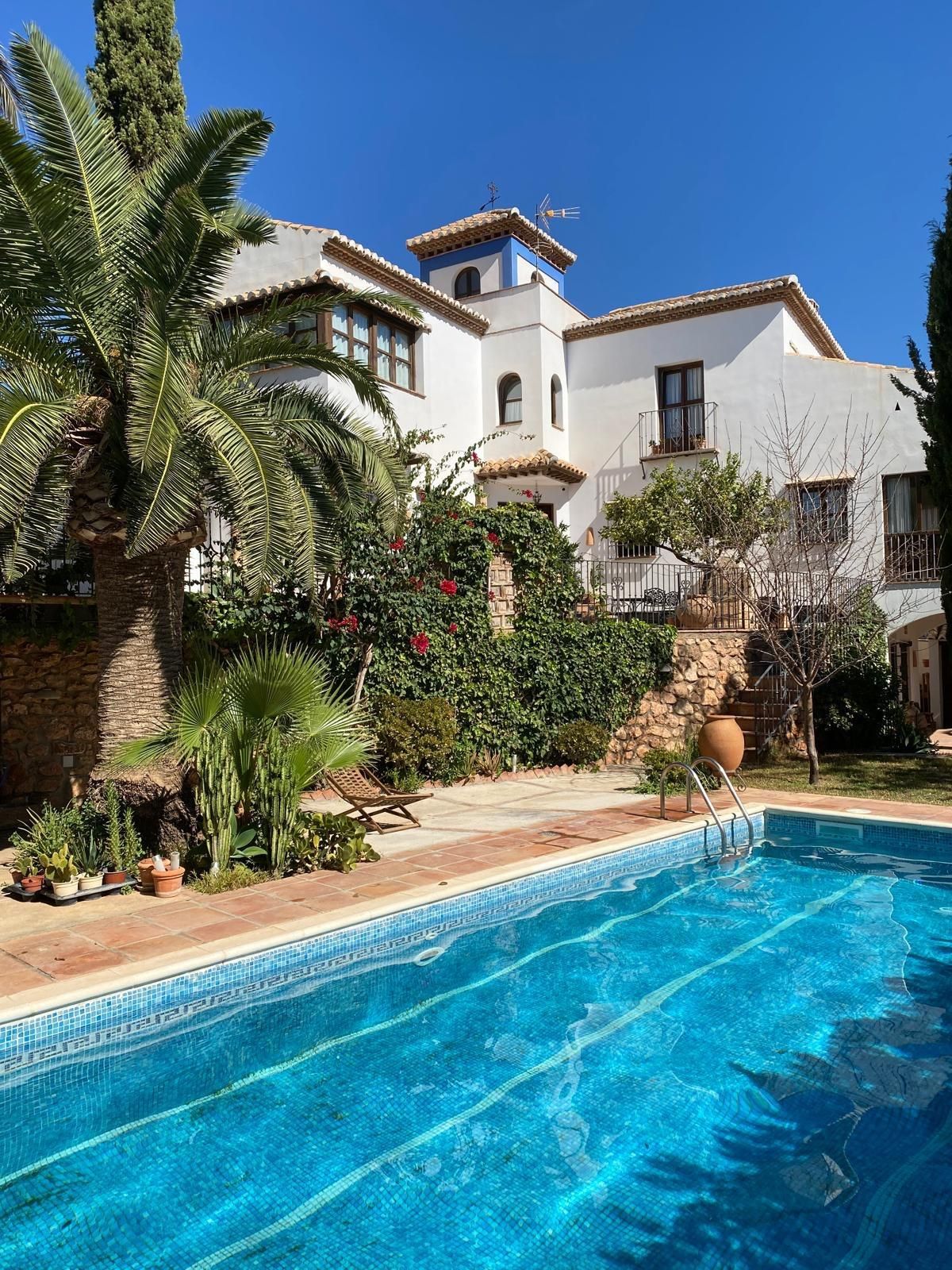 Jardí de Casa o xalet en venda en Vícar amb Jardí privat, Terrassa i Piscina