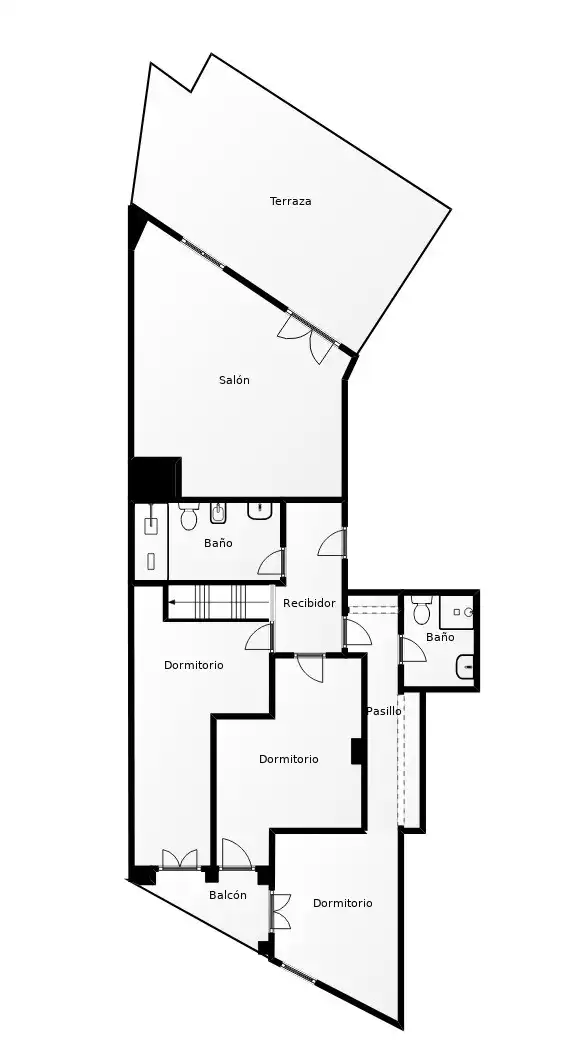 Penthouse mit Pool zum Verkauf in Guzmán el Bueno, imagen 32