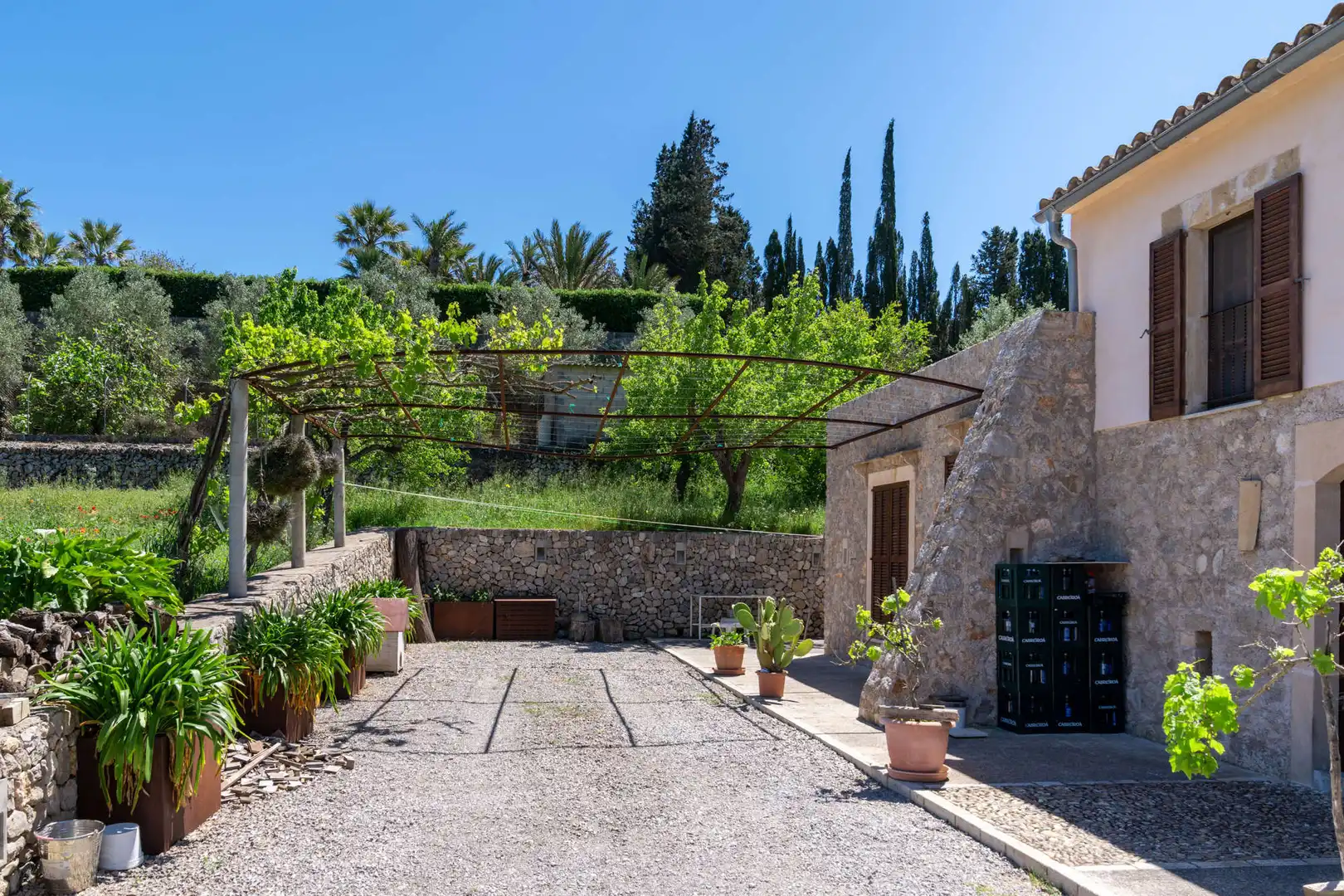 Exterior view of Country homes for sale in Artà  with Air Conditioner, Heating and Terrace