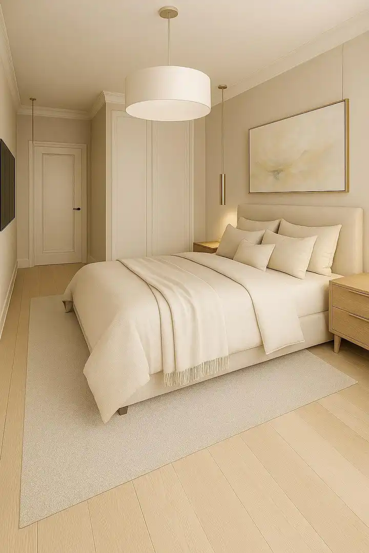 Schlafzimmer von Erdgeschoss zum Verkauf in Piélagos mit Heizung, Privatgarten und Terrasse