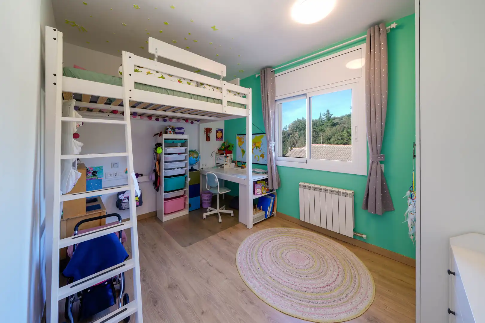 Schlafzimmer von Haus oder Chalet zum Verkauf in Dosrius mit Heizung, Parkett und Terrasse