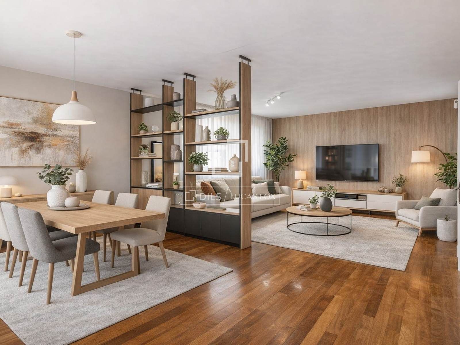 Living room of House or chalet for sale in Sant Cugat del Vallès  with Air Conditioner, Heating and Private garden