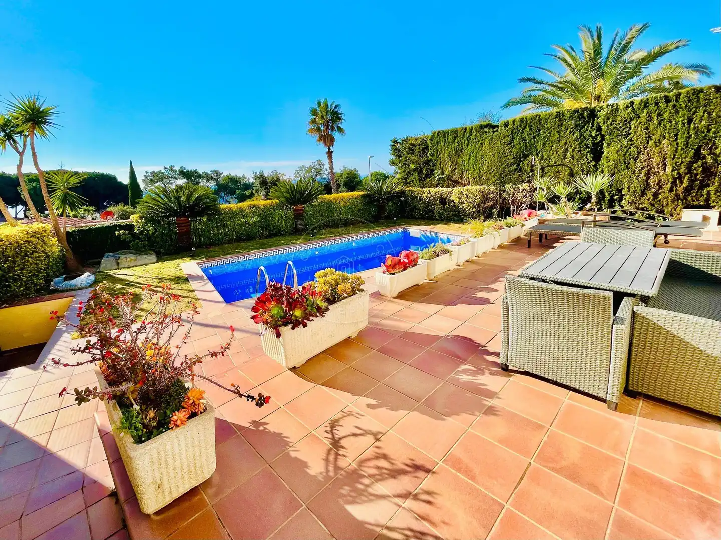 Jardí de Casa o xalet en venda en Lloret de Mar amb Aire condicionat, Calefacció i Jardí privat