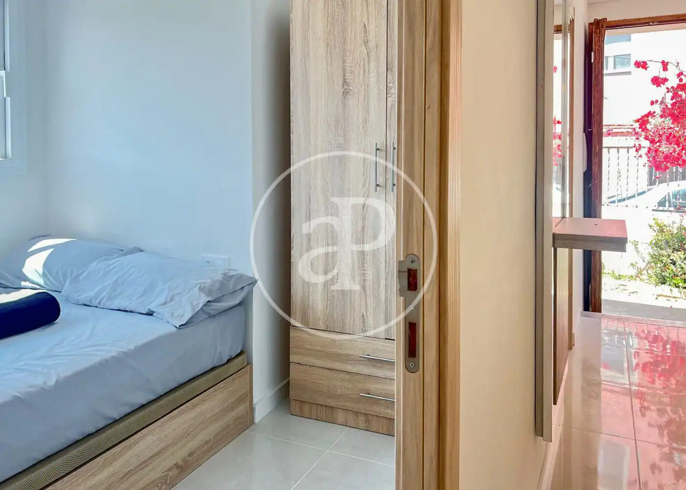 Bedroom of Houses for rent in Barcelona  with Air Conditioner, Heating and Terrace