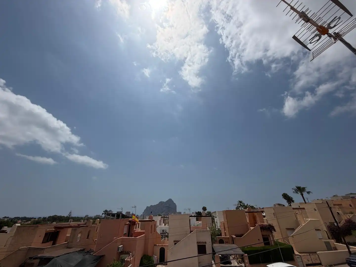 Vista exterior de Casa o xalet de lloguer en Calpe / Calp amb Aire condicionat, Jardí privat i Terrassa