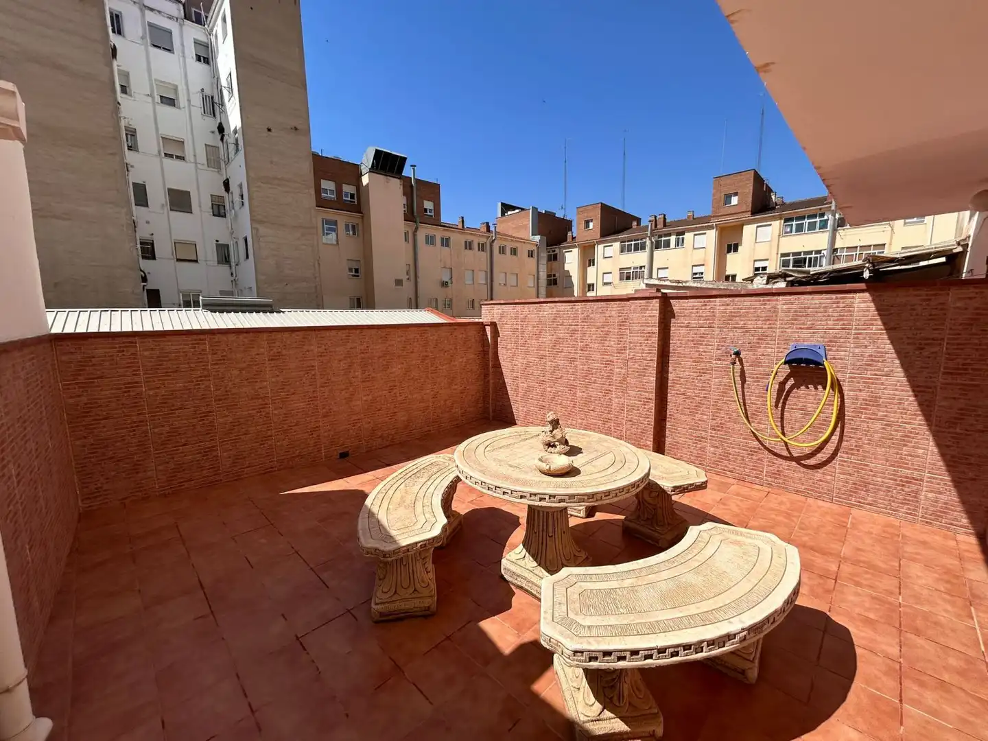 Terrasse von Wohnung zum Verkauf in Albacete mit Klimaanlage, Heizung und Parkett