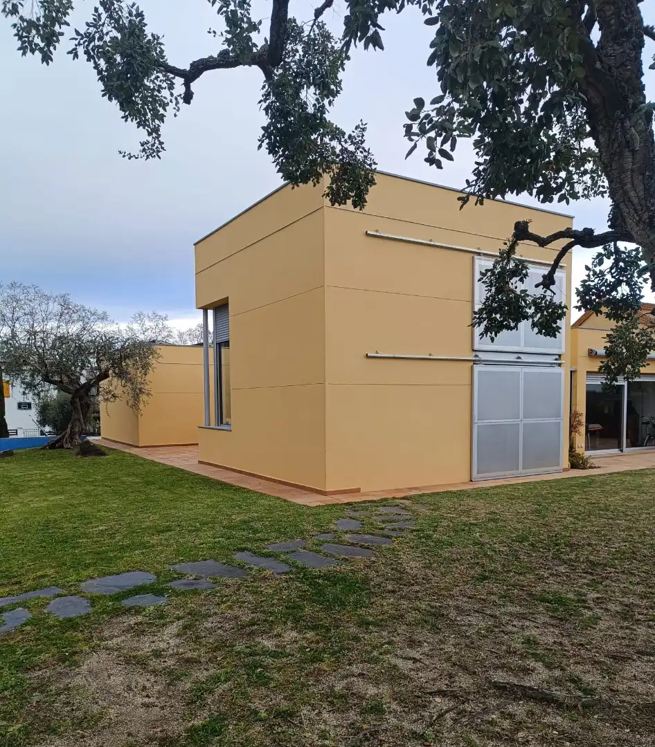 Exterior view of Houses for sale in Sant Esteve de Palautordera  with Air Conditioner, Heating and Private garden