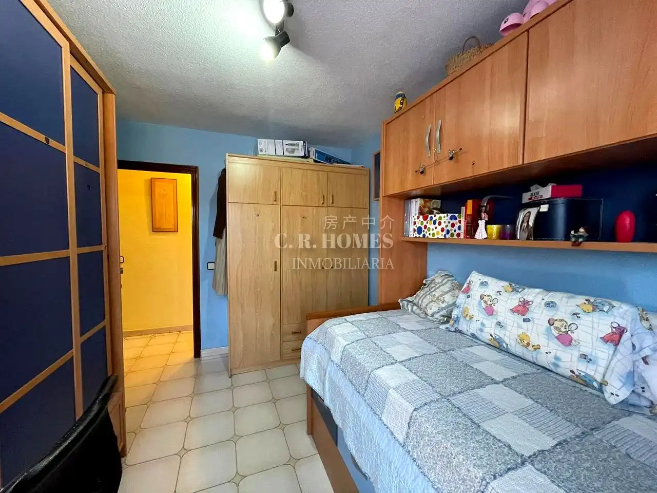Bedroom of Flat for sale in Getafe  with Air Conditioner, Heating and Terrace