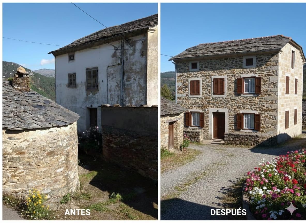 Vista exterior de Finca rústica en venda en Boal