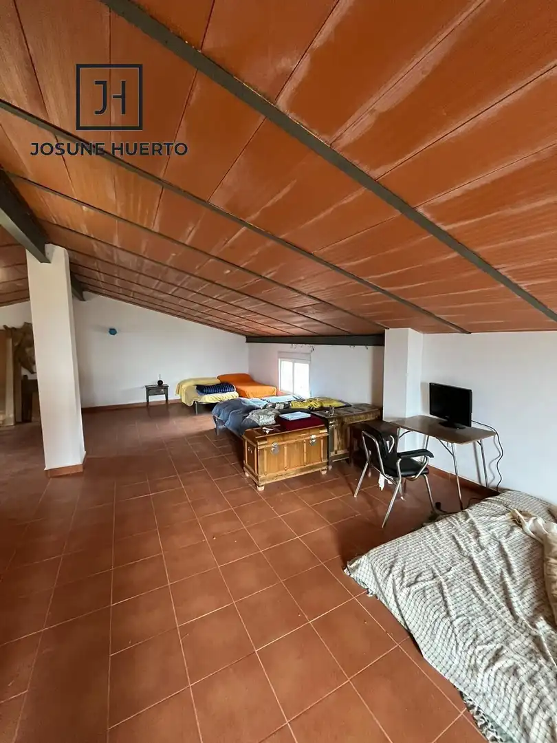 Sala de estar de Finca rústica en venta en Quintana de la Serena con Calefacción y Jardín privado