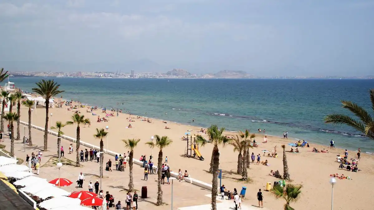 Exterior view of Apartments for sale in Alicante / Alacant  with Air Conditioner, Heating and Private garden