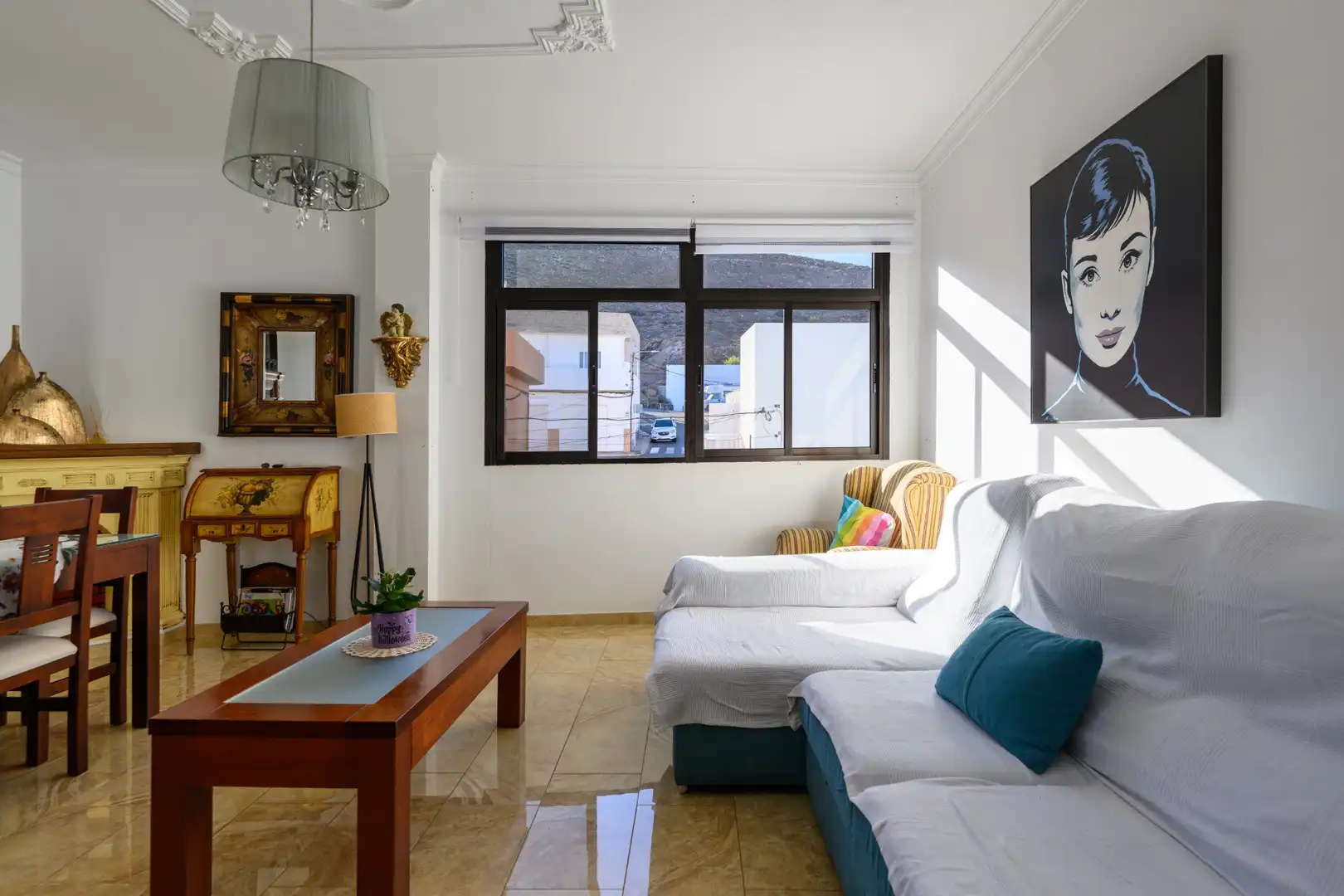 Living room of Houses for sale in Gáldar  with Terrace and Balcony