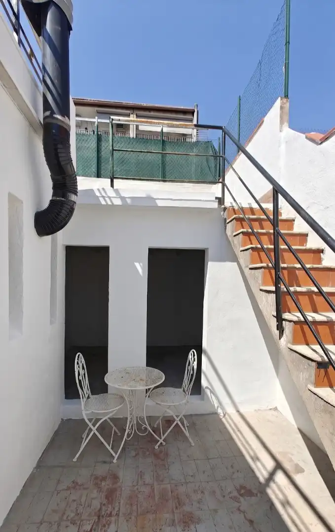 Vista exterior de Casa adosada en venda en Mollet del Vallès amb Calefacció, Jardí privat i Terrassa