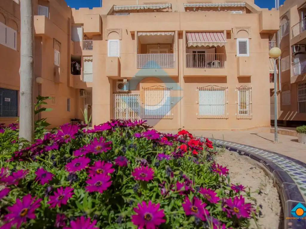 Exterior view of Flat for sale in Mazarrón  with Air Conditioner, Private garden and Terrace