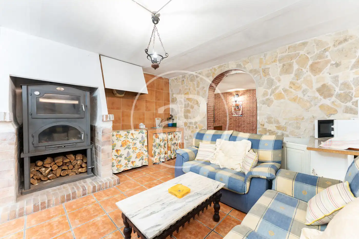 Living room of Houses for sale in  Palma de Mallorca  with Air Conditioner, Heating and Private garden