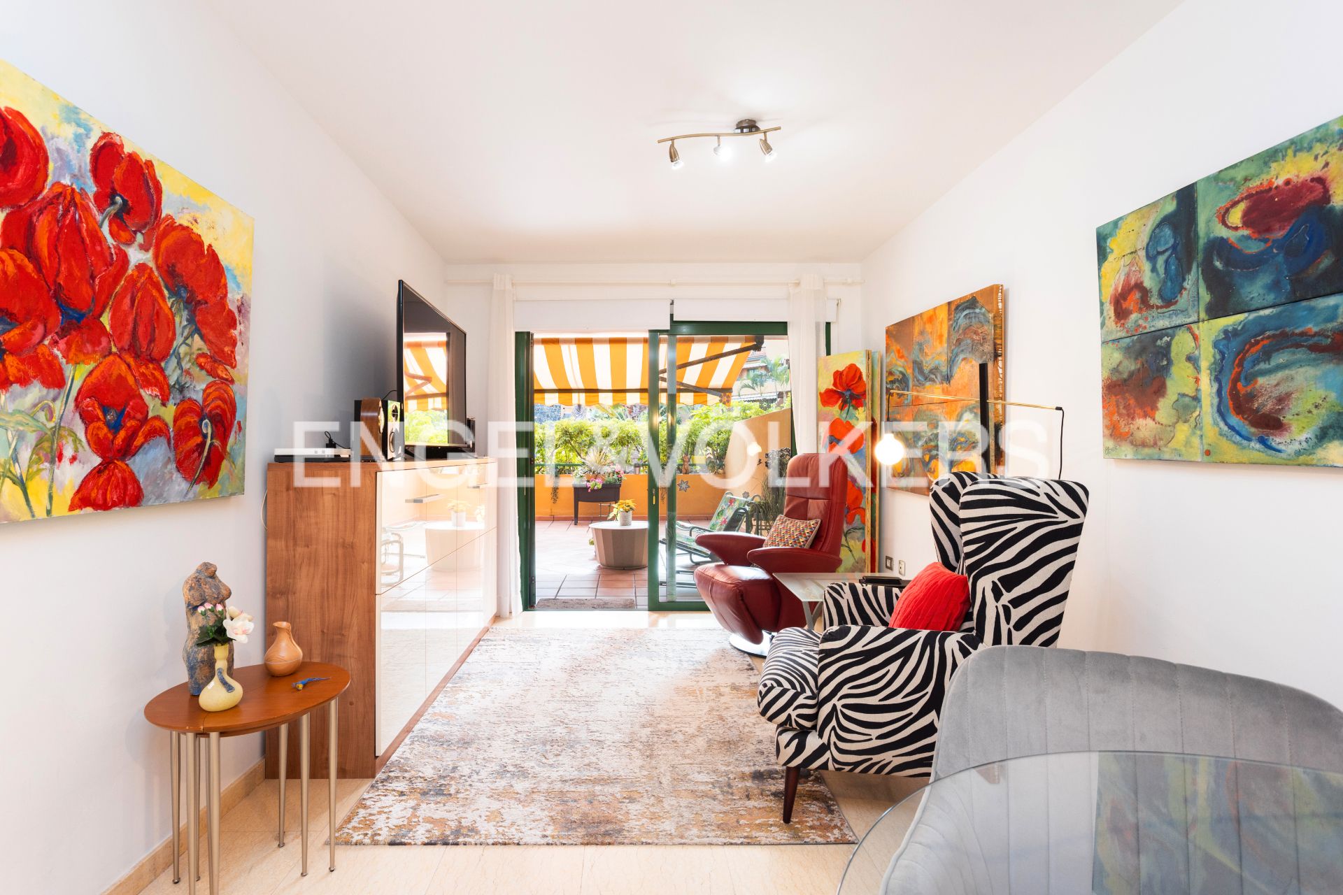 Living room of Planta baja for sale in Puerto de la Cruz  with Terrace and Community pool