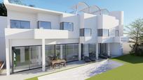 Exterior view of House or chalet for sale in Málaga Capital  with Private garden, Storage room and Swimming Pool