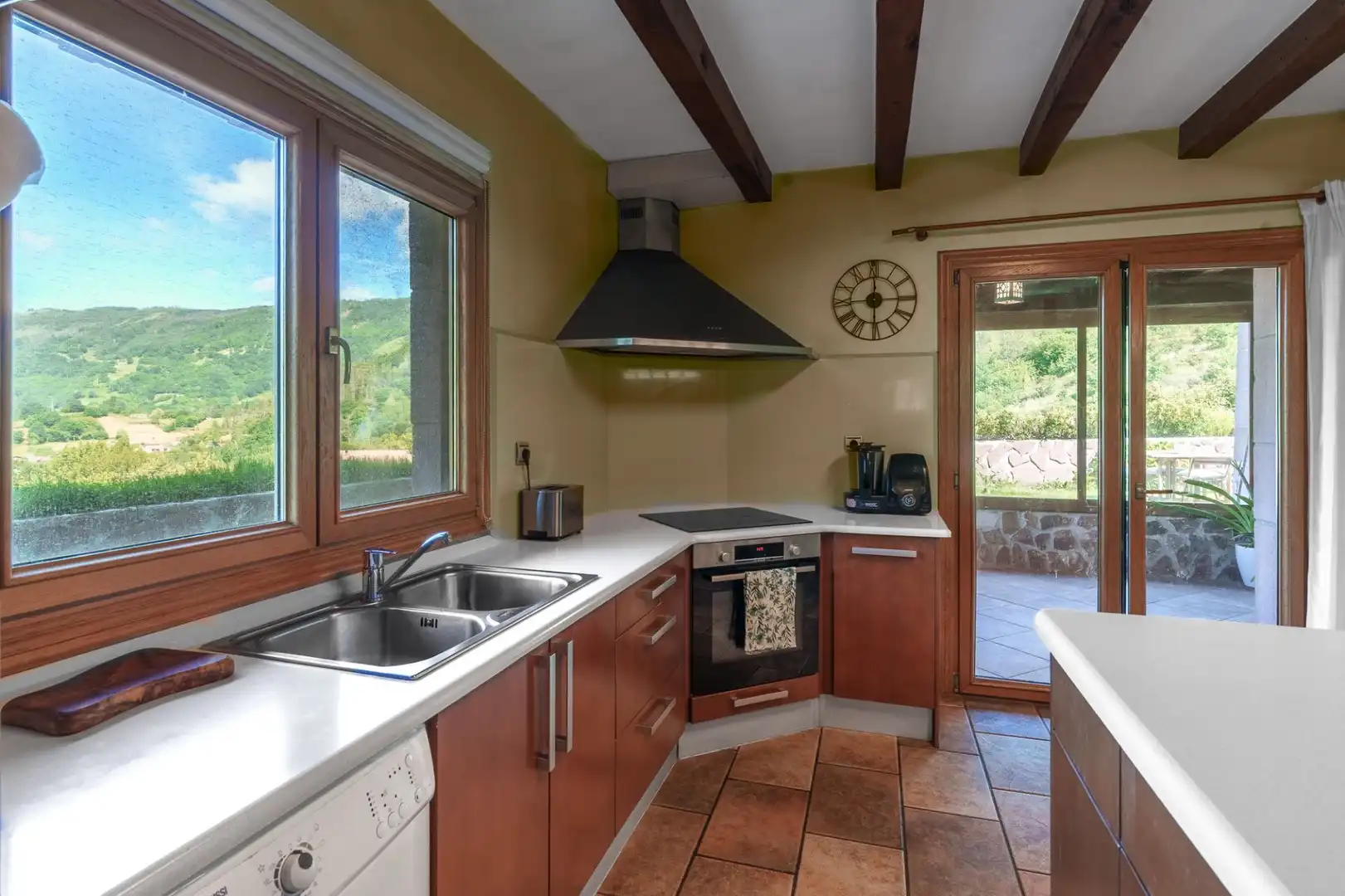 Cocina de Casa o chalet en venta en Elduain con Calefacción, Trastero y Amueblado