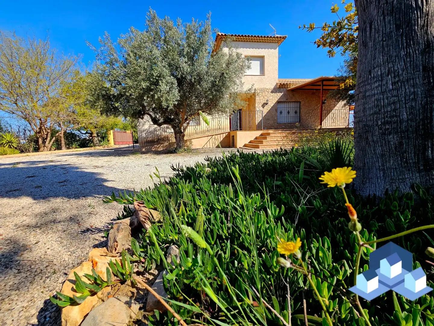 Vista exterior de Casa o chalet en venta en Lorca con Aire acondicionado, Calefacción y Jardín privado