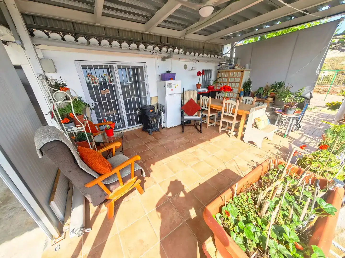 Terrassa de Finca rústica en venda en Algarrobo