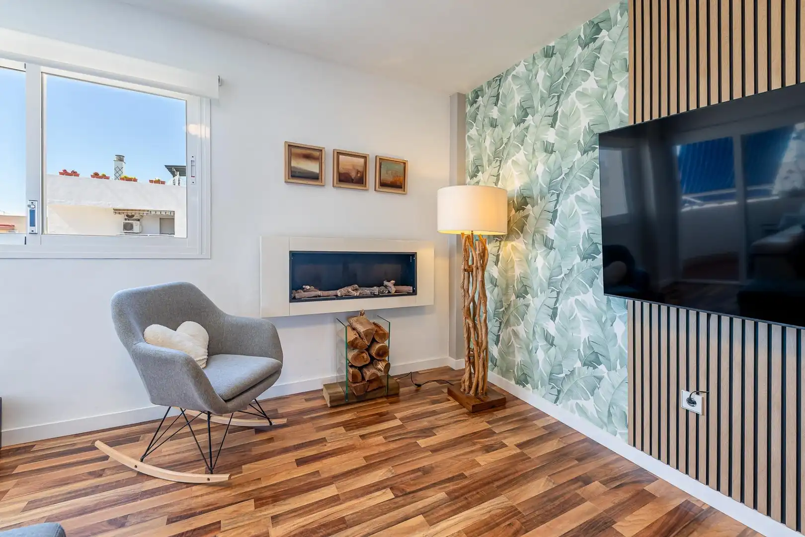Sala de estar de Apartamento en venta en Benalmádena
