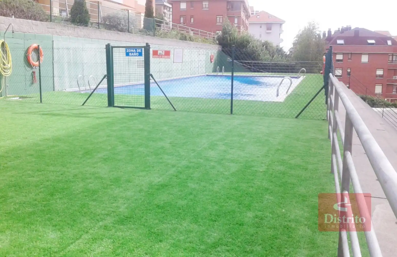 Schwimmbecken von Wohnung zur Miete in Santander mit Heizung, Möbliert und Balkon