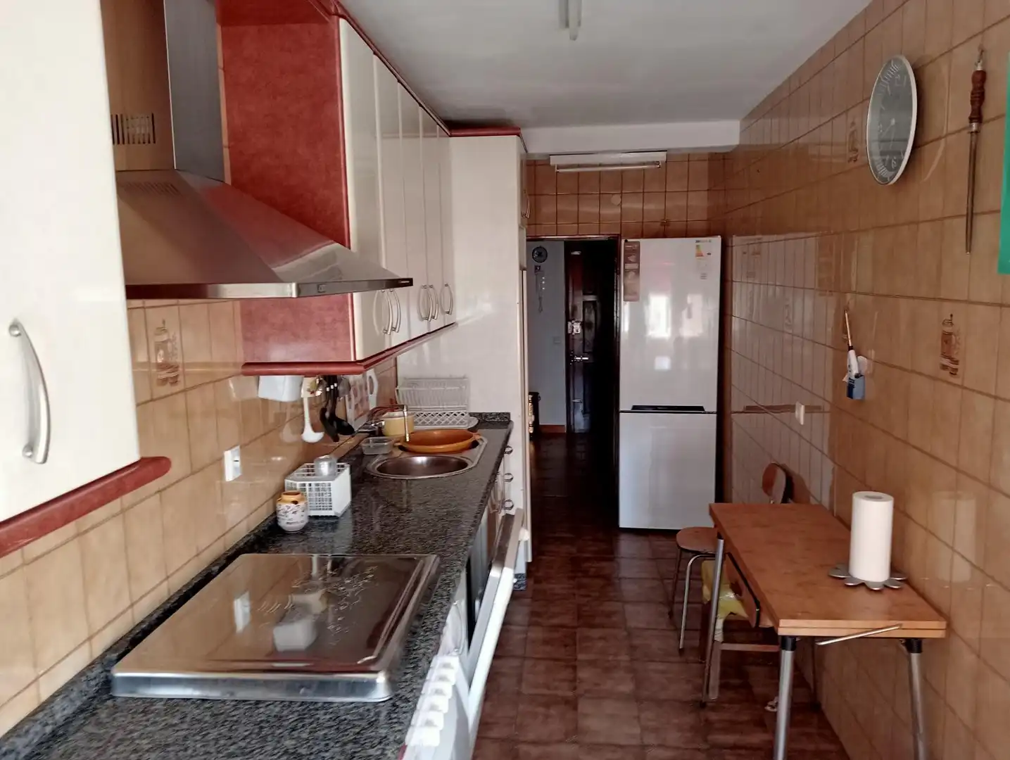 Kitchen of Flat for rent in Sevilla  with Air Conditioner, Terrace and Furnished