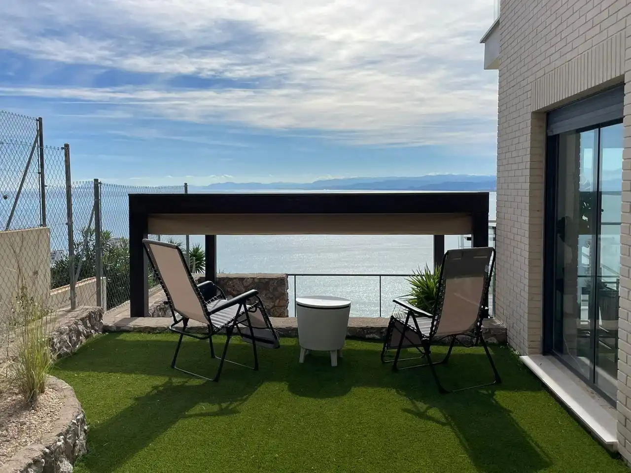 Terrace of Houses for rent in Cullera  with Air Conditioner, Terrace and Swimming Pool