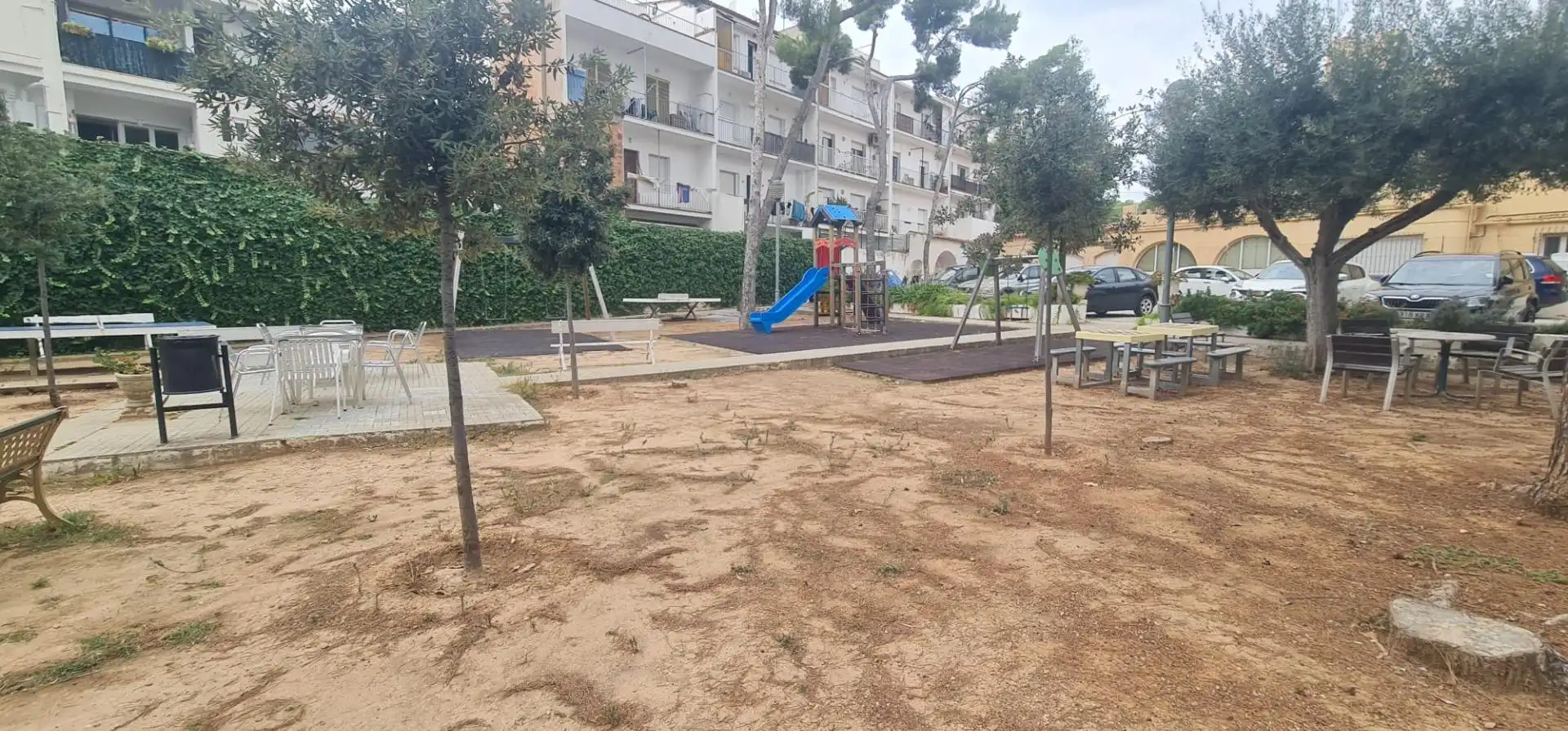 Aparcament de Apartament en venda en Sitges amb Calefacció, Jardí privat i Terrassa