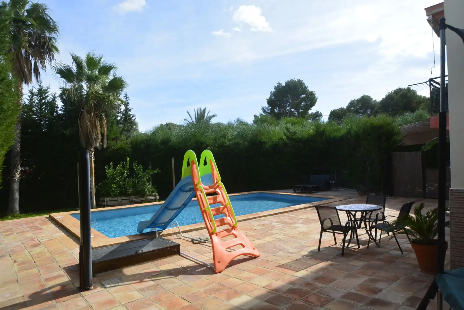 Schwimmbecken von Haus oder Chalet zum Verkauf in Las Torres de Cotillas mit Klimaanlage, Heizung und Privatgarten