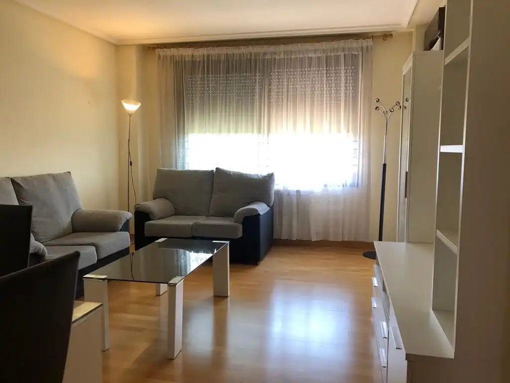 Living room of Apartments for rent in  Logroño  with Air Conditioner, Heating and Terrace