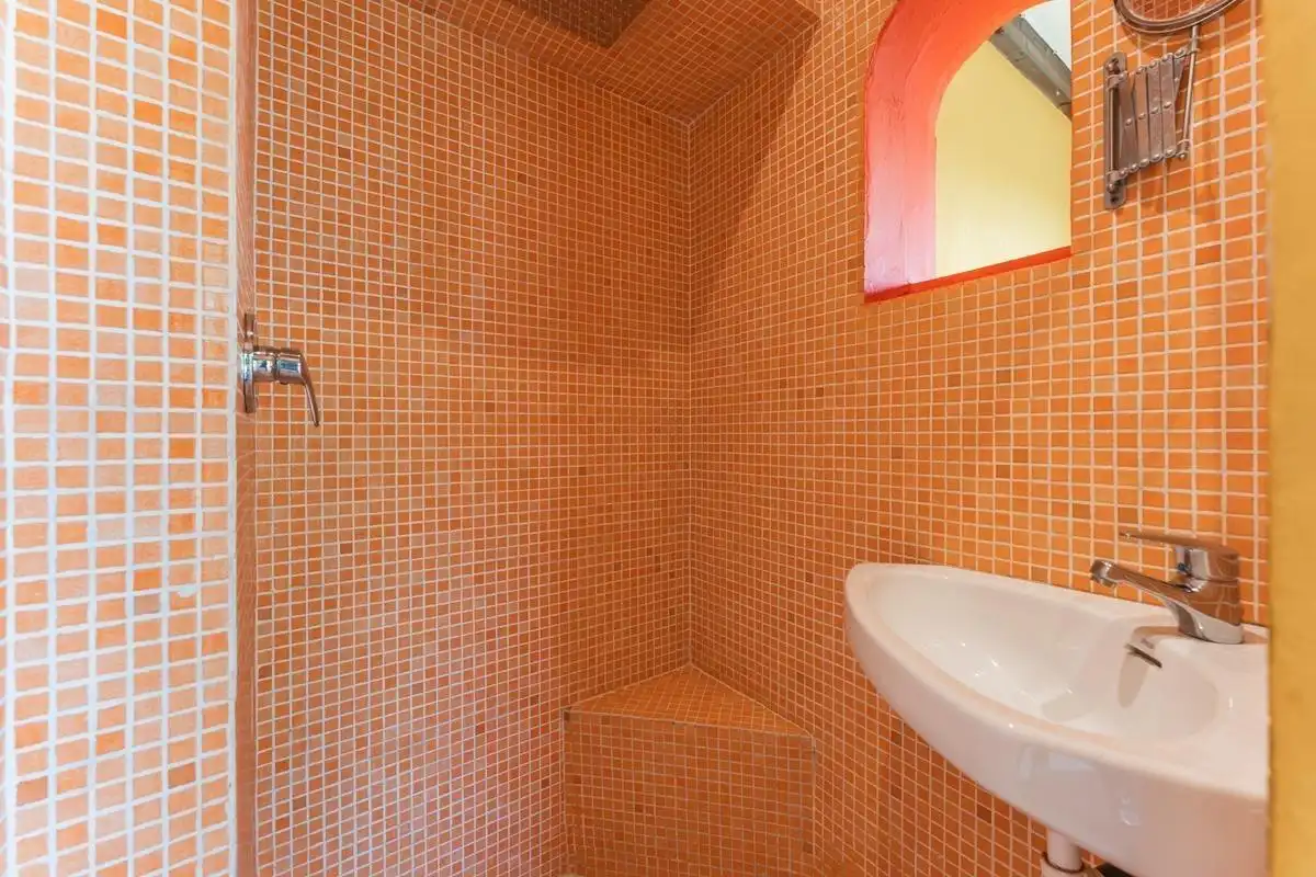Baño de Casa o chalet en venta en Sant Pere de Ribes con Aire acondicionado, Jardín privado y Terraza