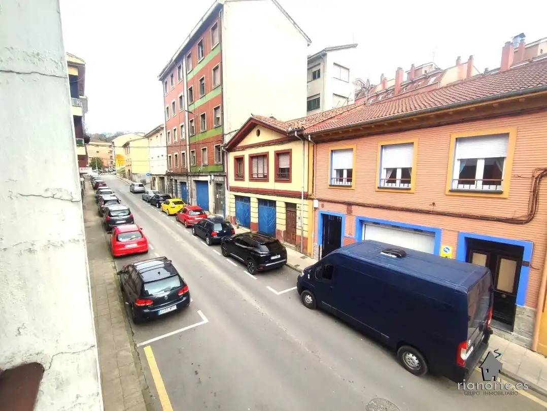 Exterior view of Houses for sale in Langreo  with Terrace and Storage room