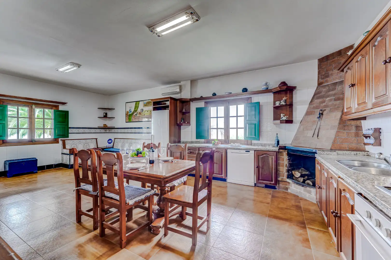 Cocina de Finca rústica en venta en Arona con Aire acondicionado, Terraza y Trastero