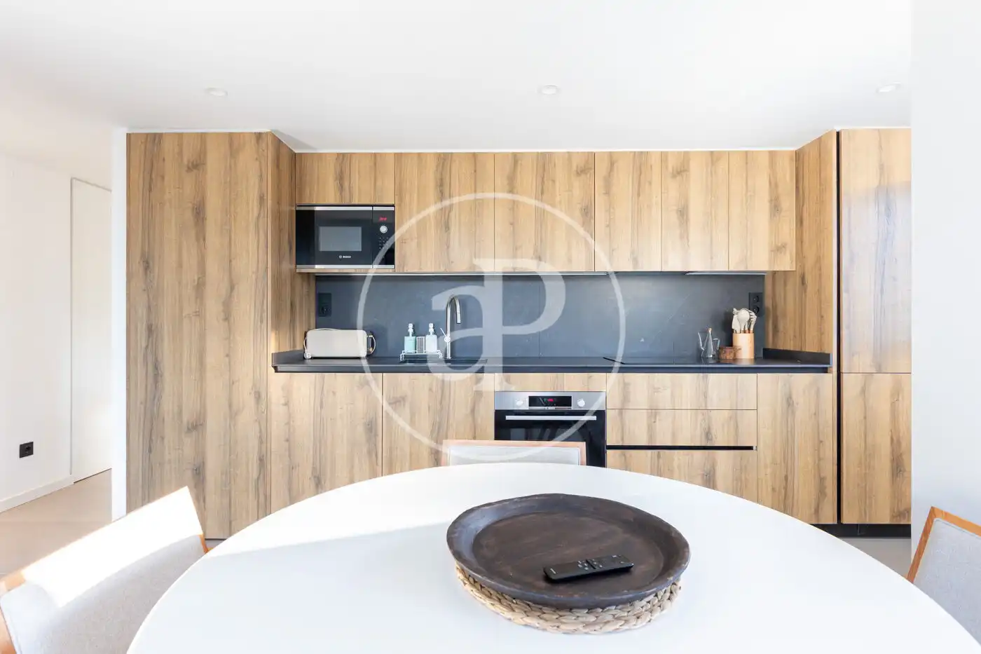 Kitchen of Flat for rent in Cerdanyola del Vallès  with Air Conditioner, Heating and Terrace