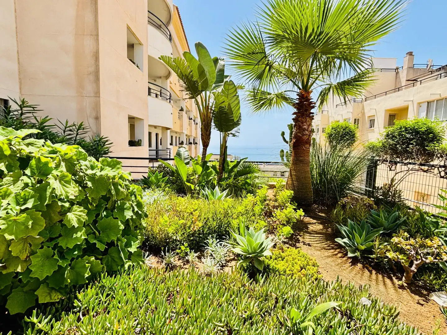 Vista exterior de Àtic en venda en Benalmádena amb Aire condicionat, Jardí privat i Terrassa