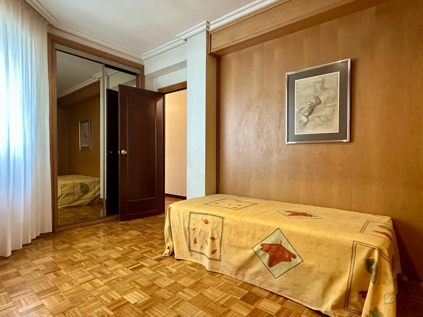 Bedroom of Flat for sale in  Pamplona / Iruña  with Heating and Parquet flooring