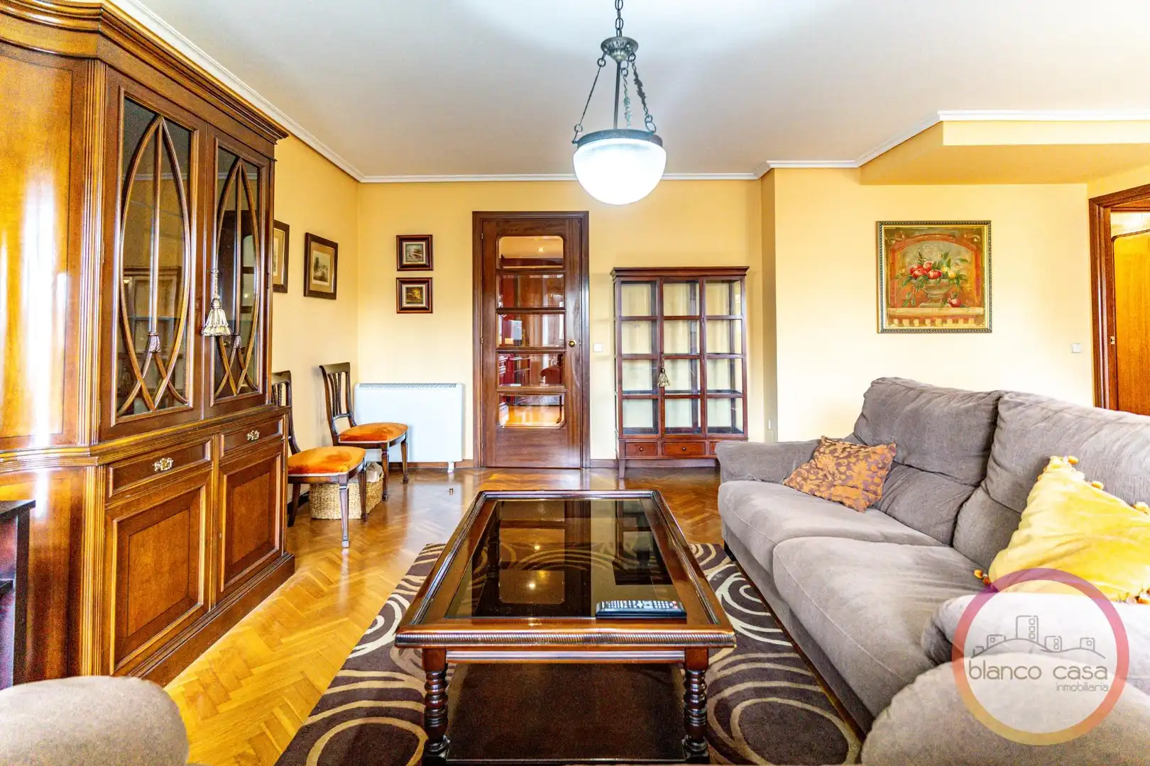 Living room of Flat for sale in Carballo  with Heating and Alarm