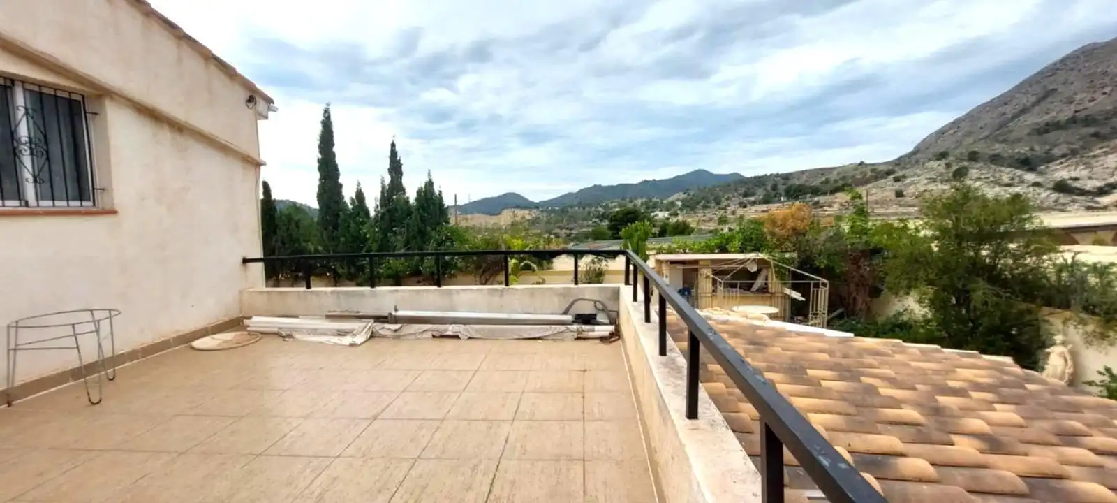 Terrasse von Haus oder Chalet zum Verkauf in Orxeta mit Klimaanlage, Terrasse und Schwimmbad
