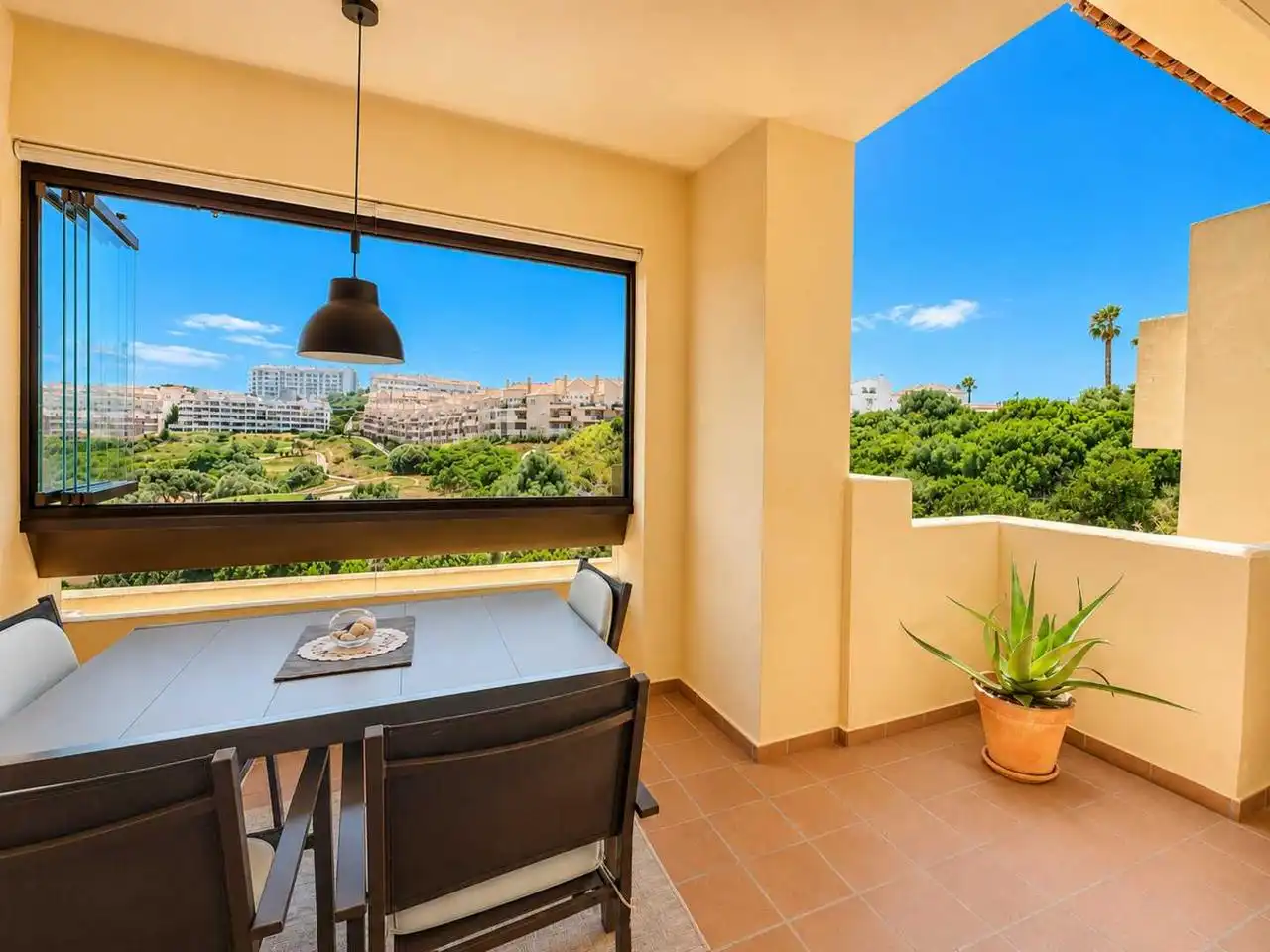 Terraza de Apartamento en venta en Manilva con Aire acondicionado, Calefacción y Terraza