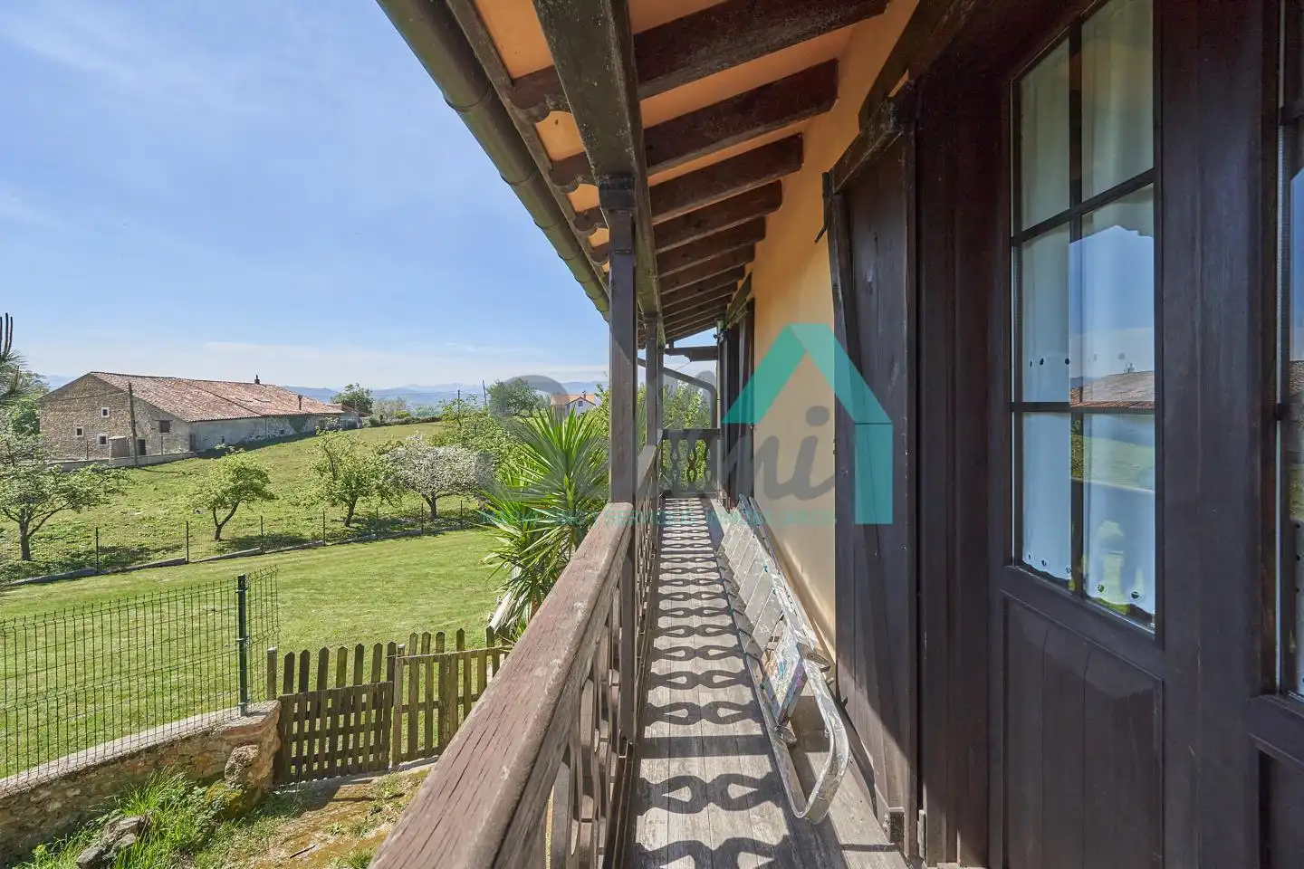 Terraza de Casa o chalet en venta en Siero con Calefacción, Jardín privado y Parquet