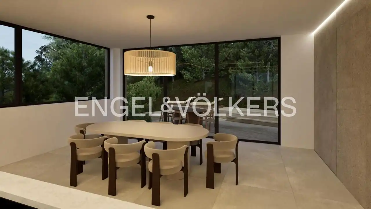 Comedor de Finca rústica en venta en Premià de Dalt con Aire acondicionado, Calefacción y Jardín privado
