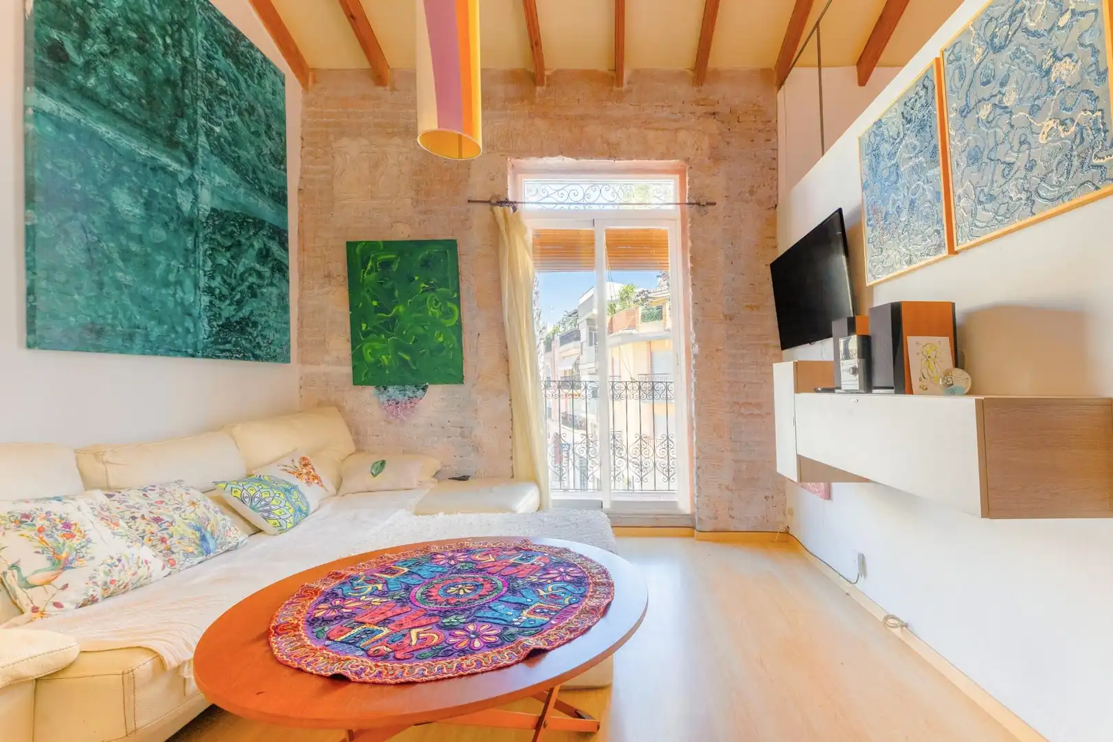 Sala de estar de Piso en venta en Algemesí con Aire acondicionado, Calefacción y Terraza