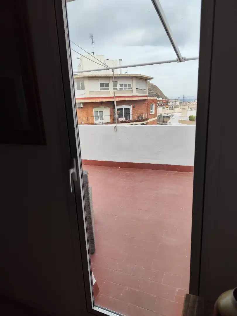 Terrassa de Àtic de lloguer en Alicante / Alacant amb Aire condicionat, Parquet i Terrassa
